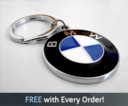 free BMW keychain